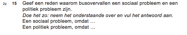 CSE KB Vraag 15