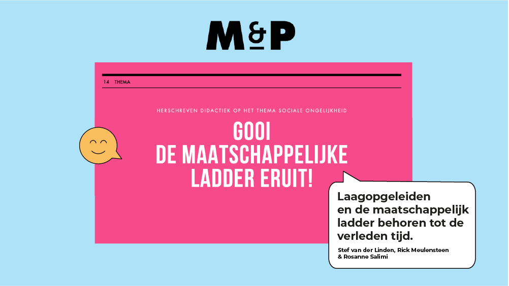 Cover "Gooi de maatschappelijke ladder eruit"