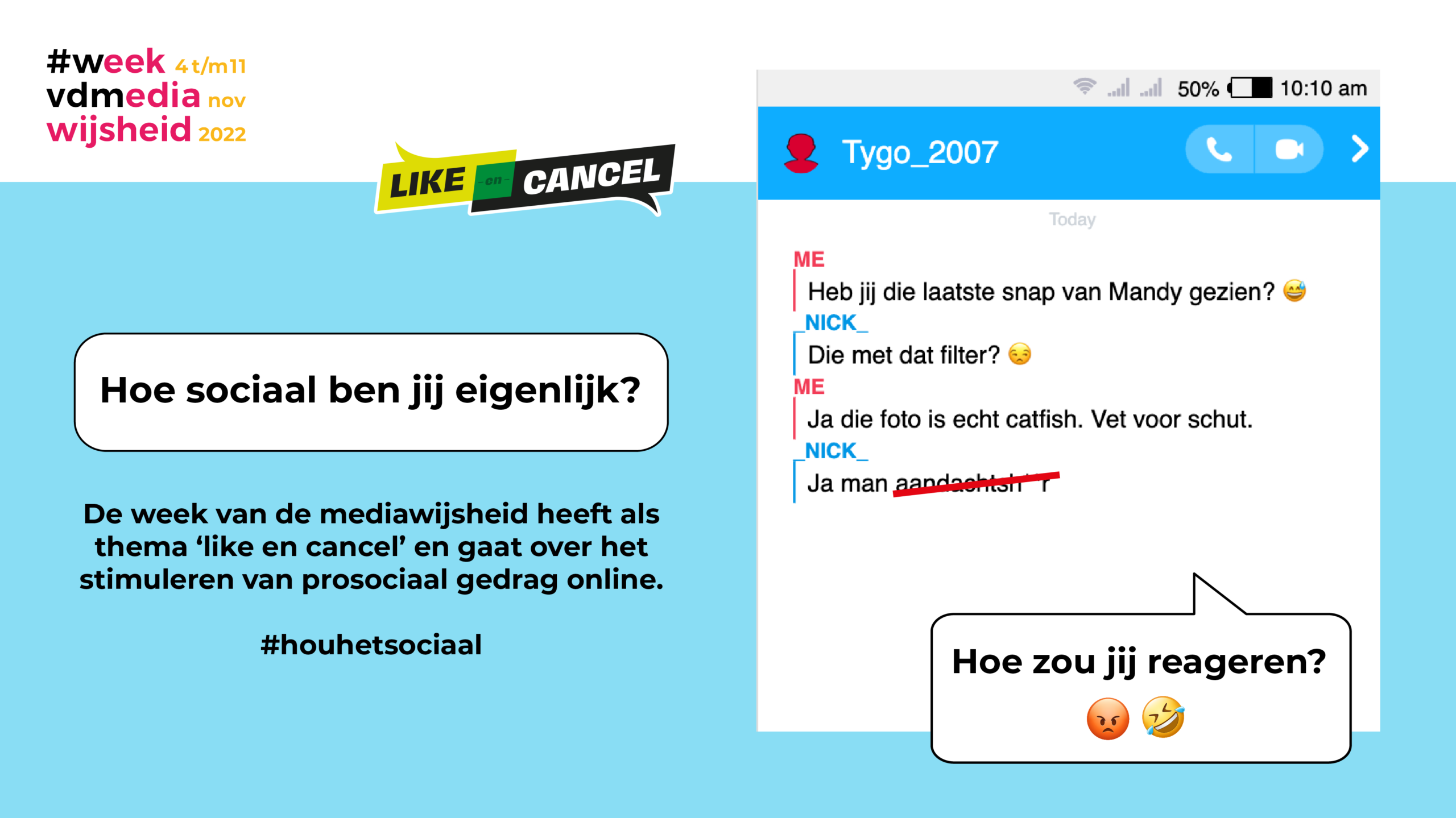 Week van de Mediawijsheid bij Methode M voor maatschappijleer